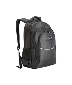 Zaino porta computer poliestere 1680D con tre tasche. Tasca principale porta pc
