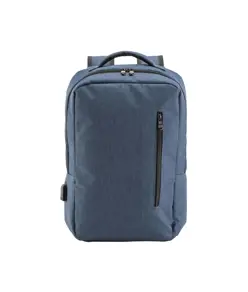 Zaino porta computer poliestere two tone con tre tasche con porta USB esterna