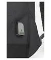 Zaino porta PC con chiusura antifurto, con presa USB,  in poliestere