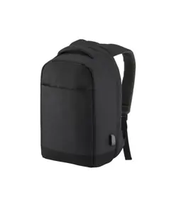 Zaino porta PC con chiusura antifurto, con presa USB,  in poliestere