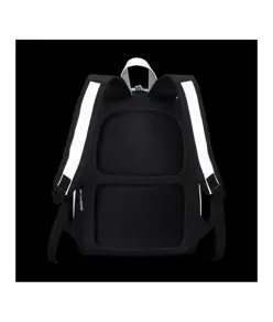 Zaino porta PC in Canvas con inserti in ecopelle ad alta visibilita Demi - Design Milano