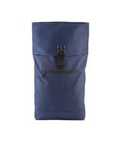 Zaino Roll porta PC (17") in poliestere riciclato R-PET con tasca esterna con cerniera