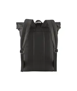 Zaino Roll porta PC (17") in poliestere riciclato R-PET con tasca esterna con cerniera