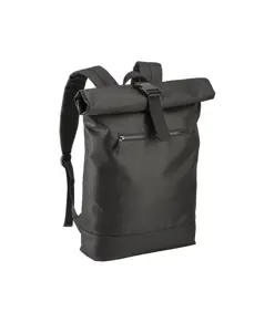 Zaino Roll porta PC (17") in poliestere riciclato R-PET con tasca esterna con cerniera