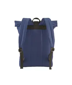 Zaino Roll porta PC (17") in poliestere riciclato R-PET con tasca esterna con cerniera