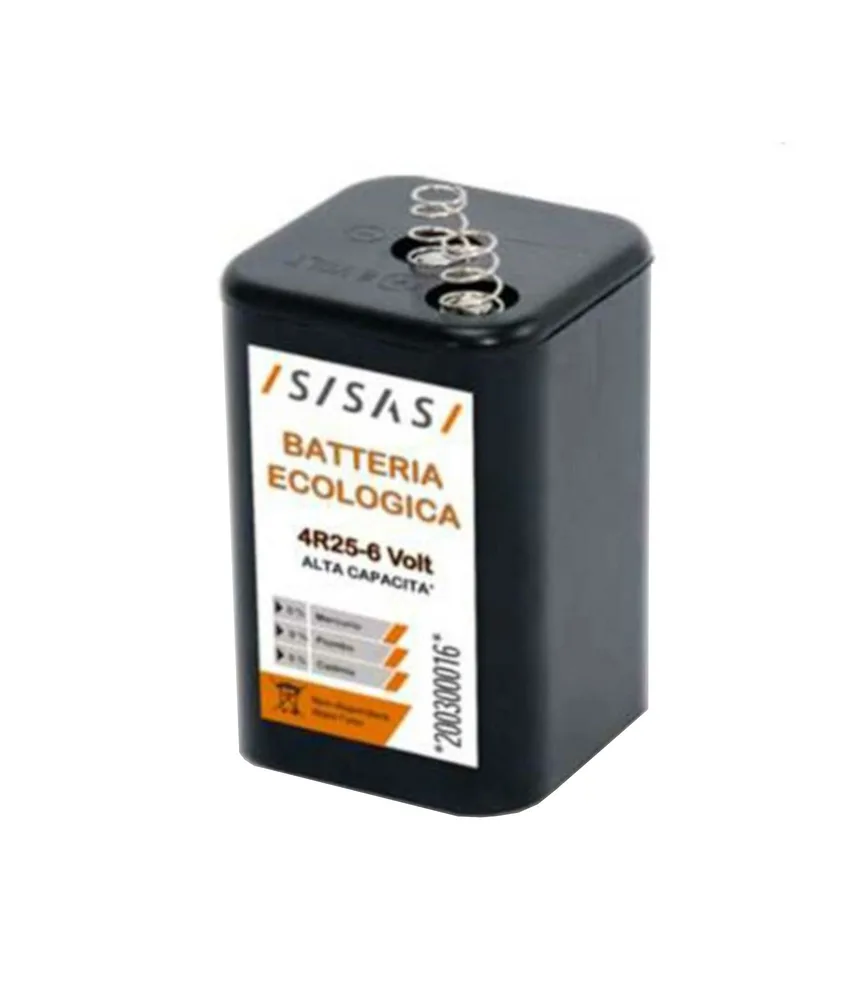 24 batterie per lampeggiatori, 6V 7Ah - cantieri stradali