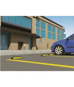 Fermaruota per parcheggi