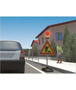 Segnalatore EuroFlash a luce rossa fissa