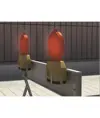 Segnalatore EuroFlash a luce rossa fissa