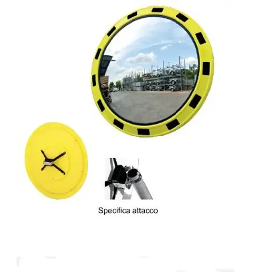 Specchio industriale 60 cm  Archimede