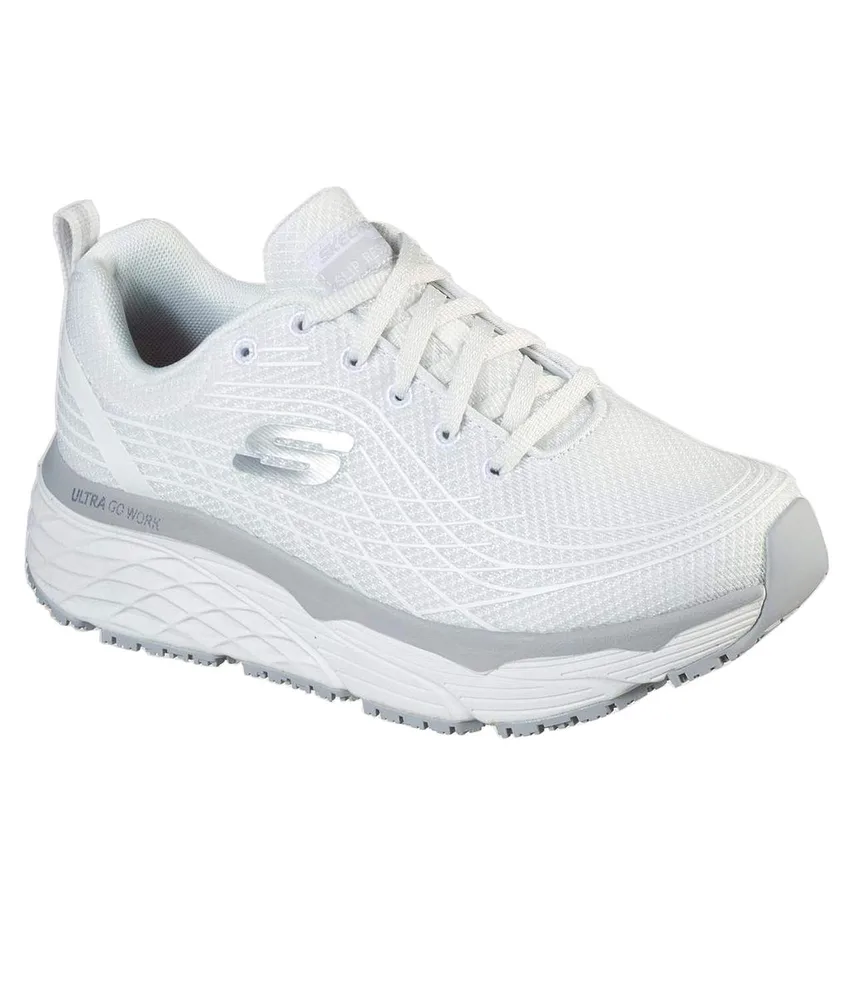 Scarpa da lavoro donna Skechers Max Cushioning Elite in offerta, intersuola flessibile e leggera