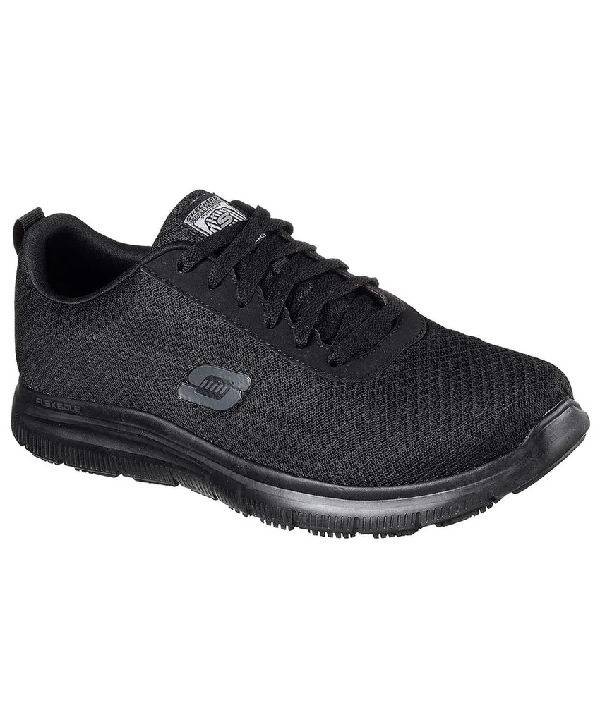 Scarpe da lavoro uomo Skechers Bendon in offerta, suola antiscivolo - rete d'aria testurizzata