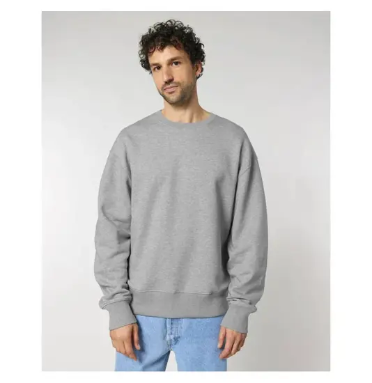 La felpa a girocollo unisex dalla vestibilità comoda Stanley Stella Radder in offerta