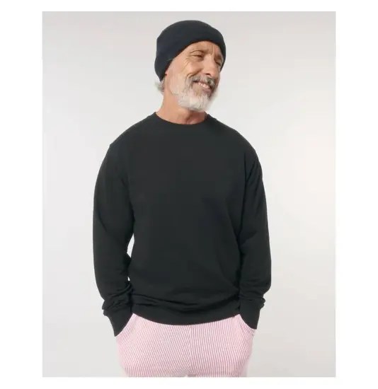 La felpa girocollo unisex dalla vestibilità media Stanley Stella Matcher in offerta