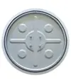 Specchio stradale antigelo in acciaio INOX  circolare