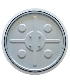 Specchio stradale antigelo in acciaio INOX  circolare