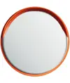 Specchio stradale in acciaio INOX  circolare per pali Ø60 mm.