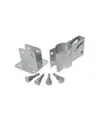 Specchio stradale in acciaio INOX  circolare per pali Ø60 mm.
