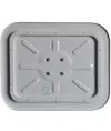 Specchio stradale in acciaio INOX  rettangolare