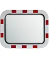 Specchio stradale in acciaio INOX  rettangolare