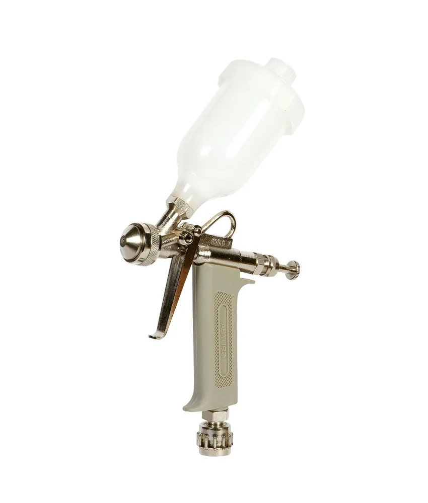 Aerografo mini serbatoio C, alluminio 125 cc bassa pressione