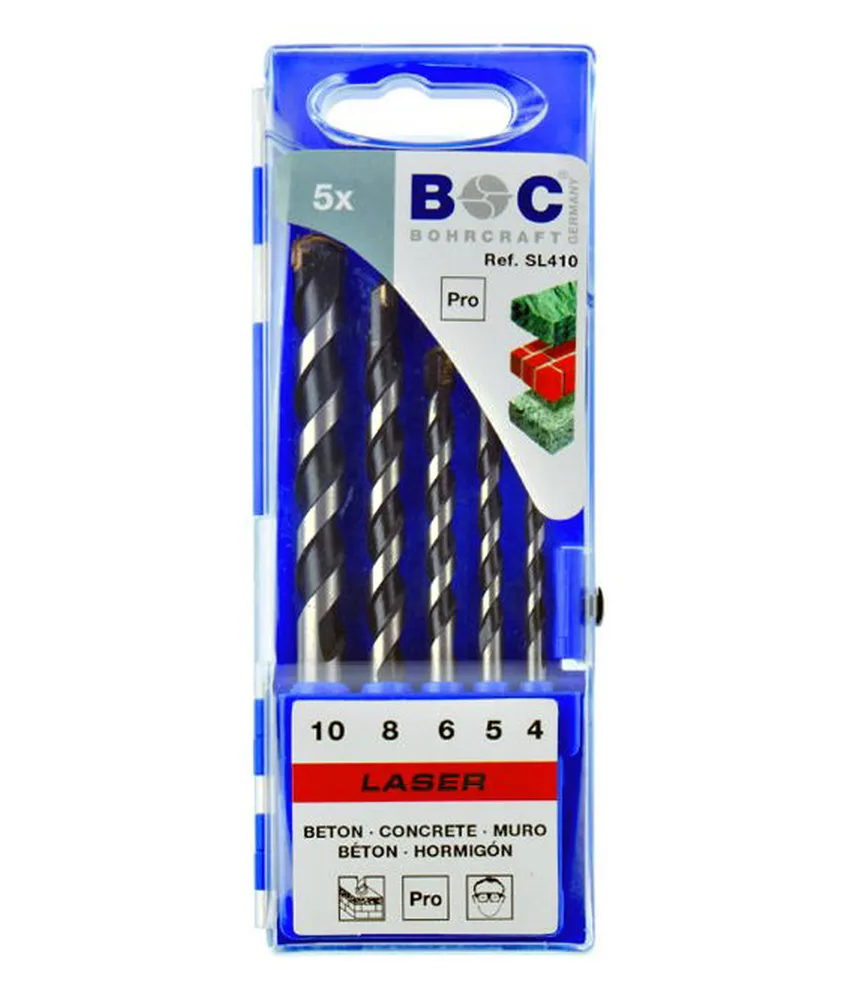 Assortimento Punte Da Muro Con Inserto, con Inserto in MD