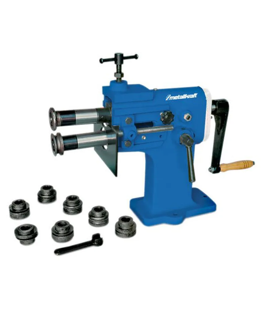 Bordatrice Manuale Lunghezza Rullo 140 Mm, rullo inferiore regolabile