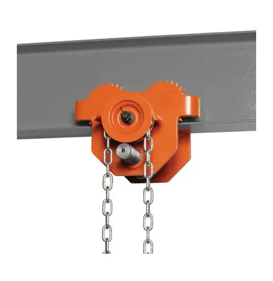 Carrelli porta-paranco a catena