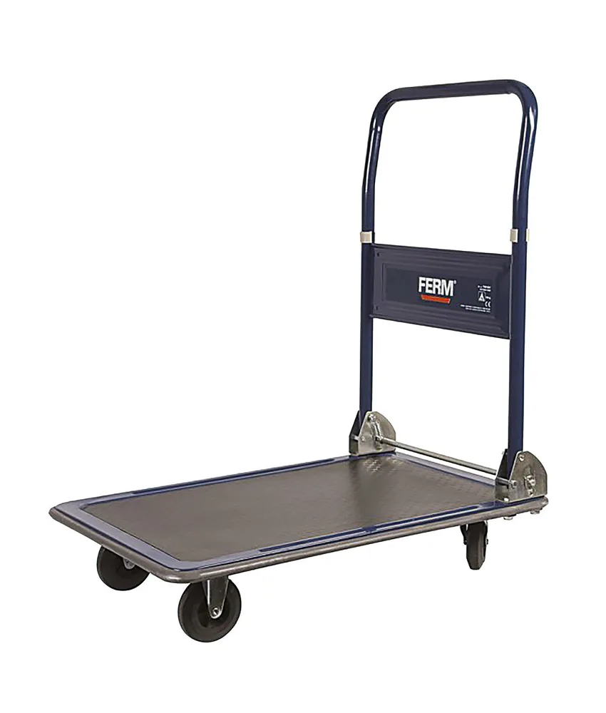 Carrello a piattaforma FERM, dimensioni piattaforma 730x470 mm - portata 150 kg