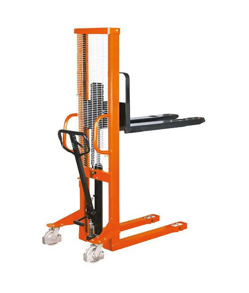 Carrello elevatore portata 1T, con altezza di sollevamento 1600 mm