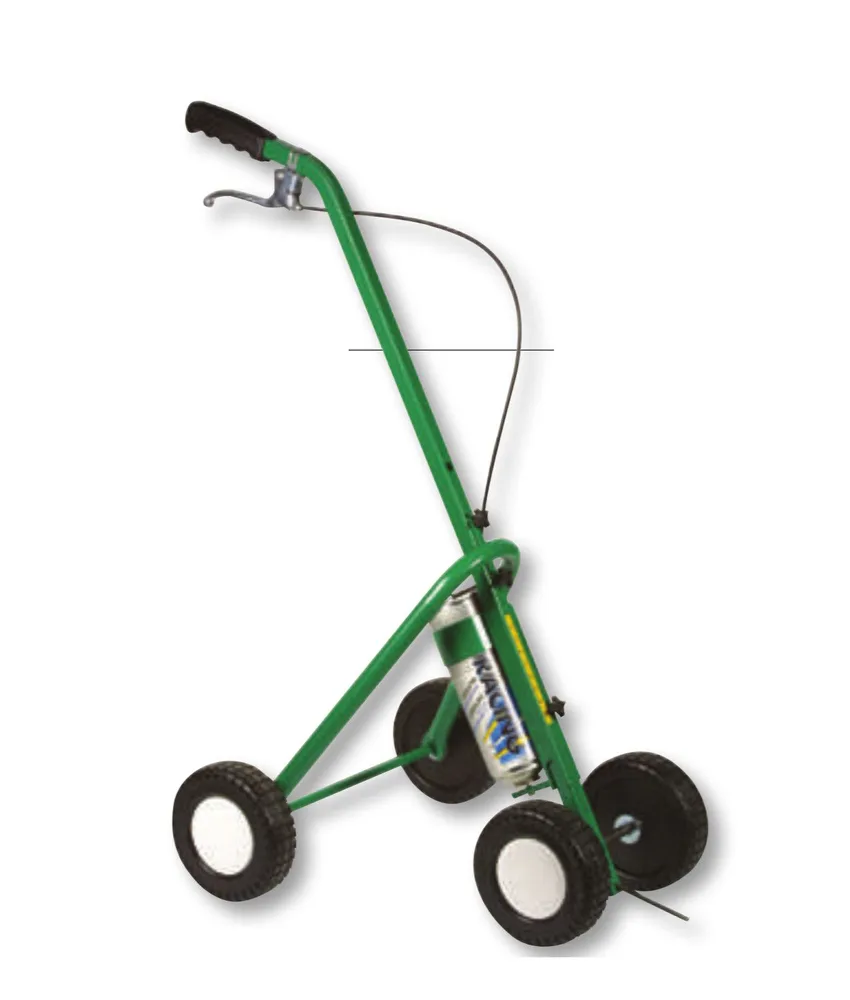 Carrello traccialinee, portabombolette