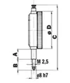 Comparatore centesimale corsa lunga LTF