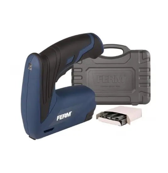 Graffatrice cordless 3,6v 1,5ah li-ion FERM