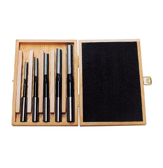 Kit Di 5 Punte A Mortasare Rotazione