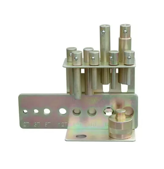 Kit estrattori per cuscinetti e spine per presse