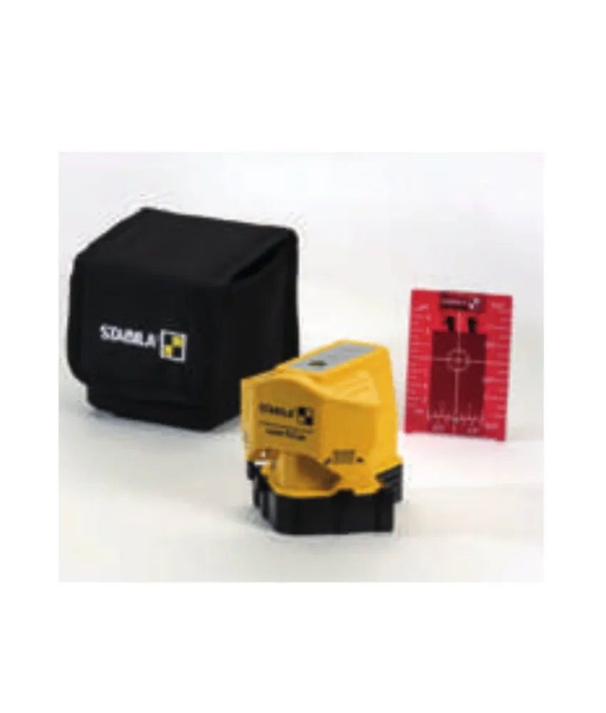 Kit laser a proiezione di linee Stabila FLS 90, perfettamente nitide fino a 15 m - per lavori di squadratura