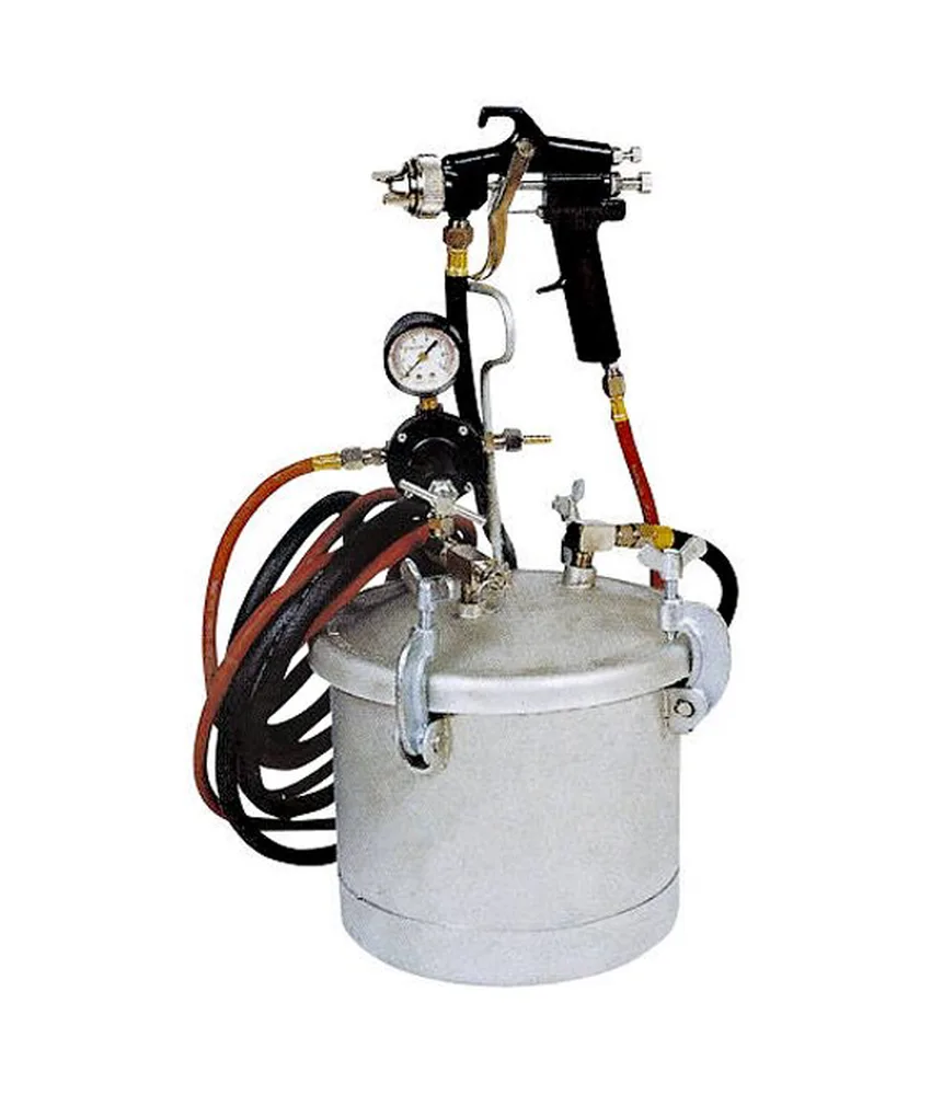 Kit Serbatoio sottopressione, con tubo e aerografo 2 mm.