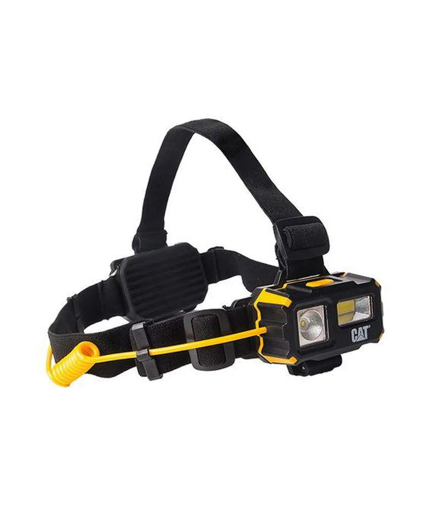 Lampada frontale a 4 funzioni resistente agli urti, da 250 lumen