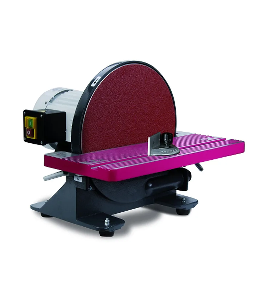 Levigatrice a disco per la lavorazione dei metalli Optimum TS 305, da 900W