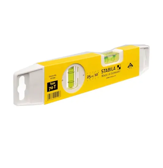 Livella corta 25 cm Stabila 70 T