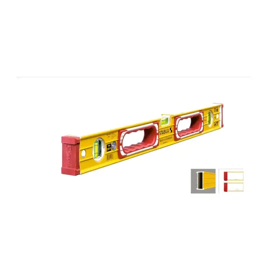 Livella in alluminio con nervature Stabila 196-2