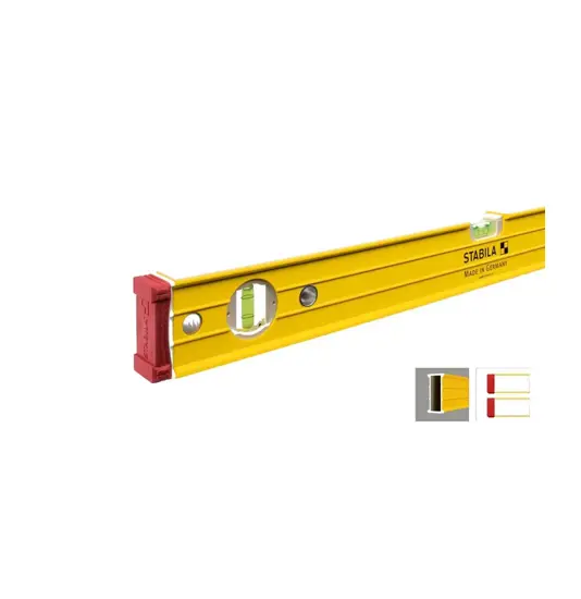 Livella in alluminio con nervature Stabila 96-2