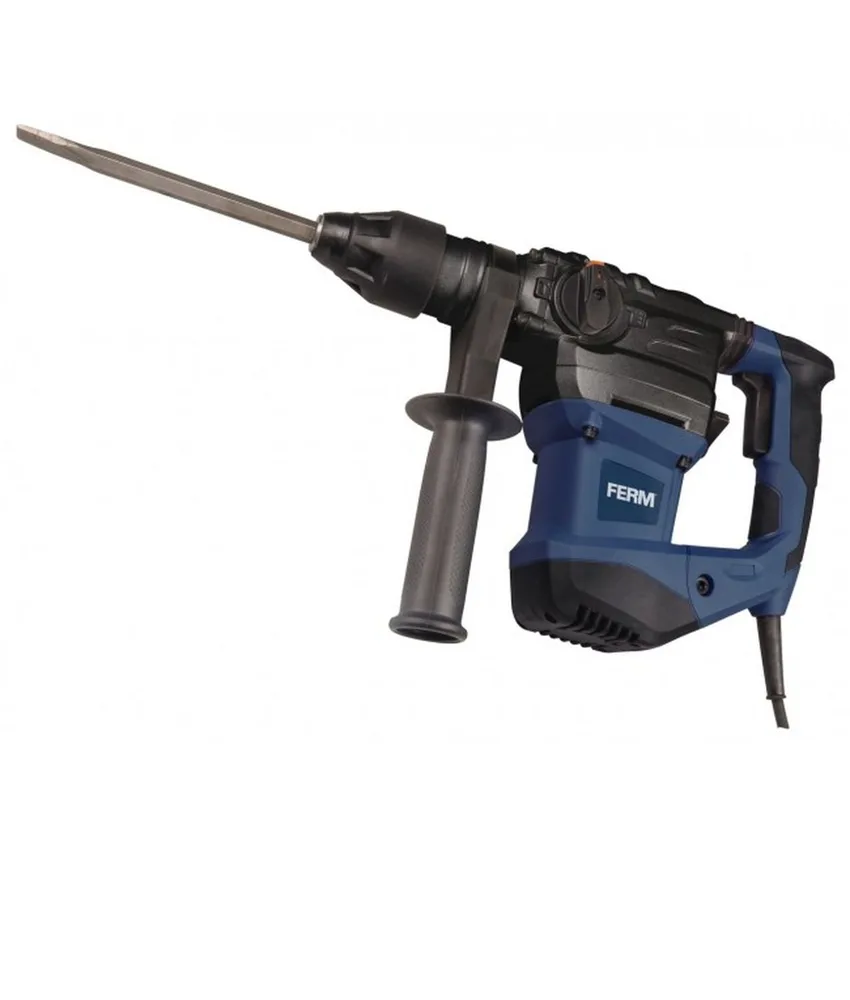 Martello combinato 1500W FERM SDS-PLUS, 4 funzioni - velocità a vuoto 0-950 rpm