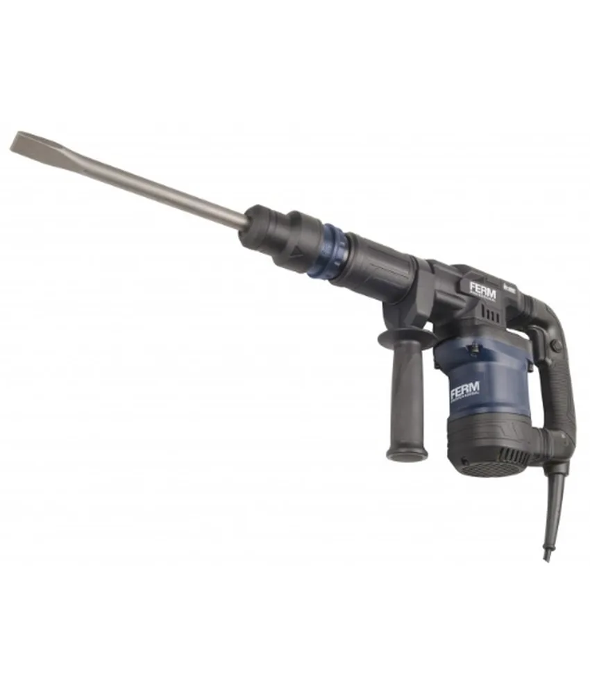 Martello demolitore 1200W FERM SDS-MAX, velocità a vuoto 3100 rpm
