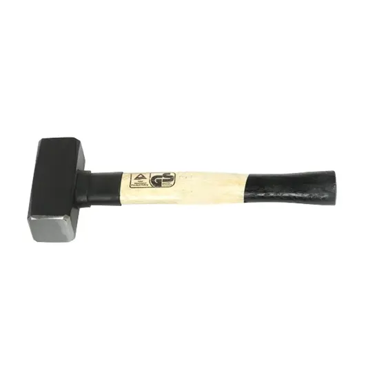 Mazzetta da muratore con manico in legno Kravm