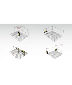 Misuratore di distanza laser con 12 funzioni di misurazione e display retro-illuminato Stabila LD420