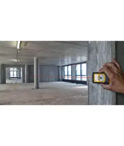 Misuratore di distanza laser con 8 funzioni di misurazione e display retro-illuminato Stabila LD320