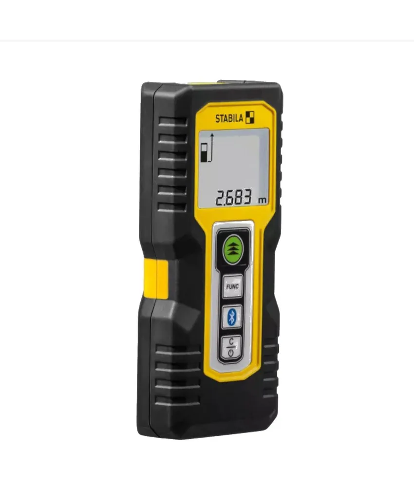 Misuratore di distanza laser con tecnologia bluetooth Stabila LD250BT, fino a 50 metri - ip54