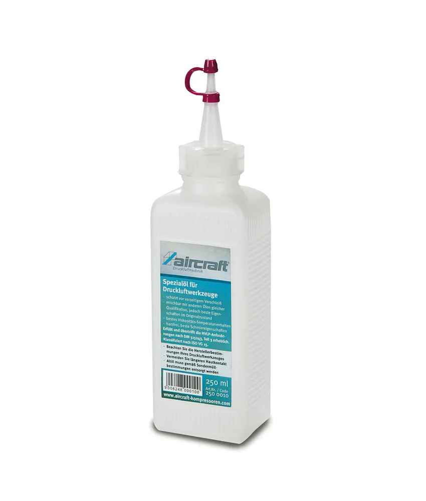 Olio Per Utensili Pneumatici Aircraft, 250 ml