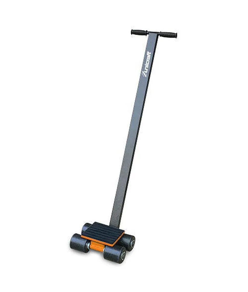 Pattini A Rulli Con Timone, dimensioni 295x230x104 mm - portata 3 T